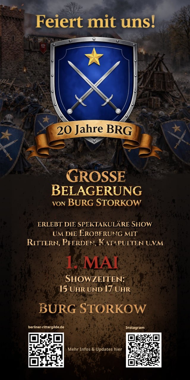 Die grosse Belagerung der Burg Storkow